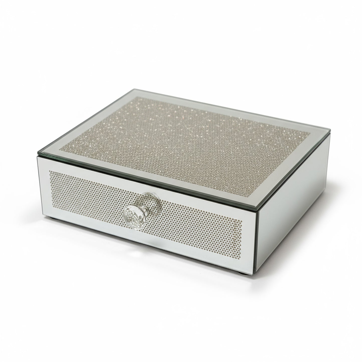 24K Gold Dipped Natural Rose 7" – Luxe Drawer Glass Box