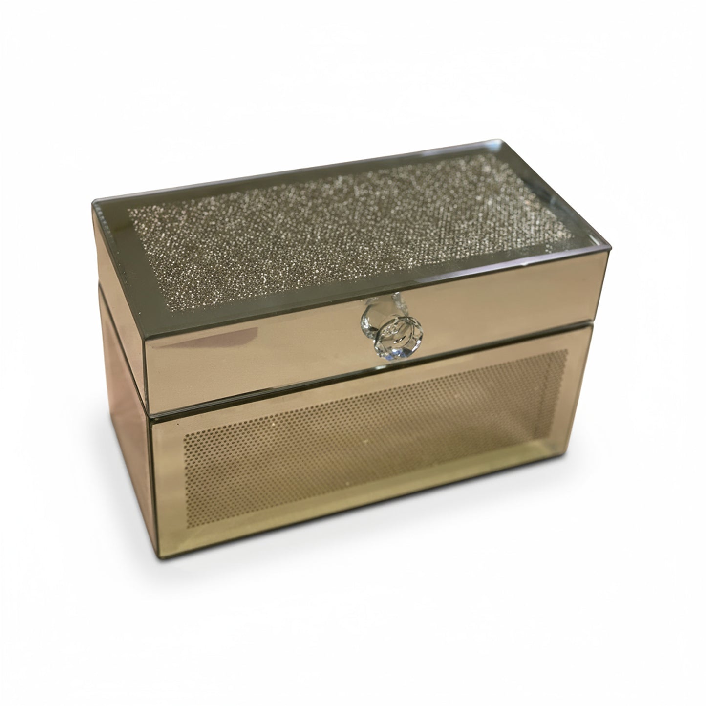 24K Gold Dipped Natural Rose 7" – Luxe Glass Box