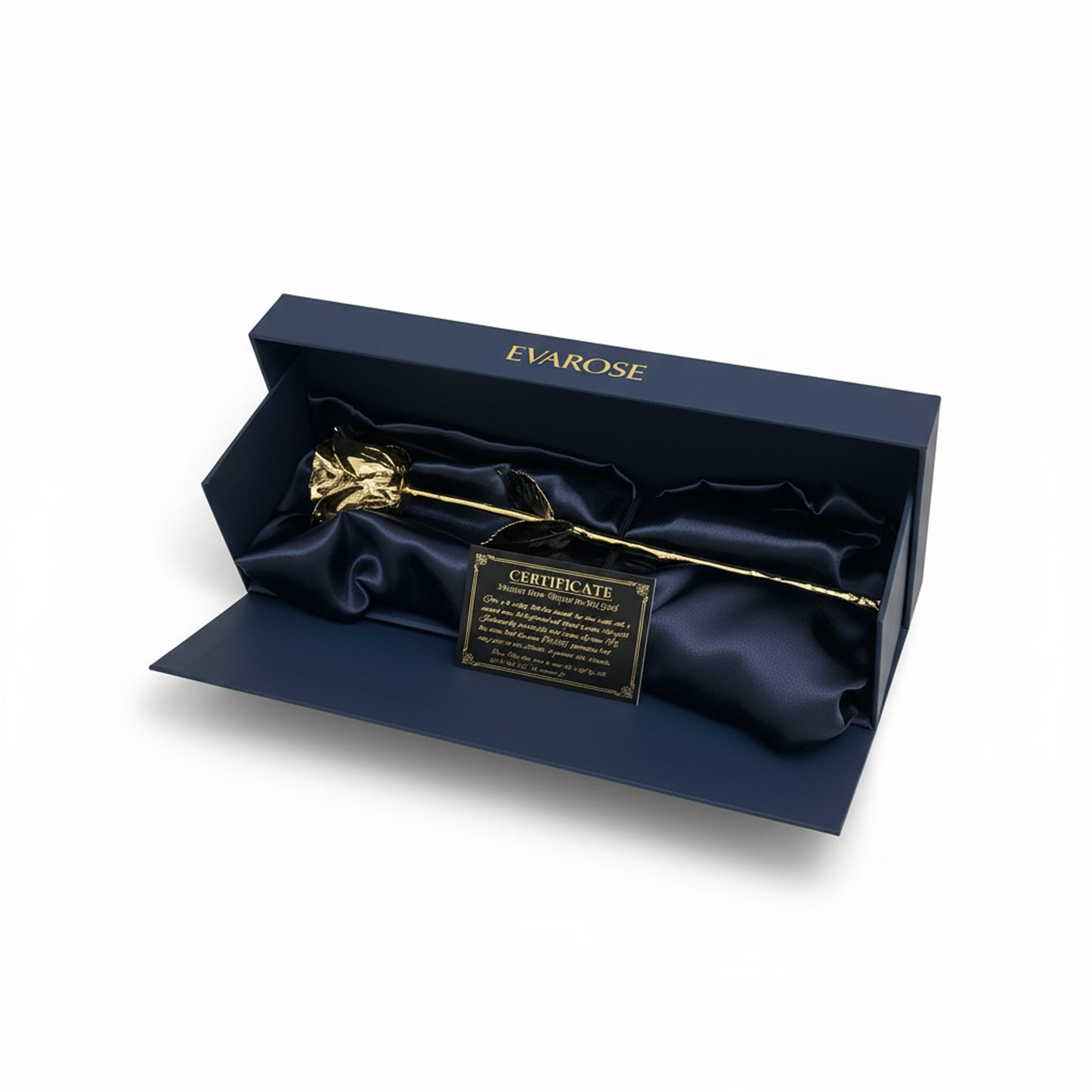 24K Gold Dipped Natural Rose 11.5" – Atelier Presentation Box